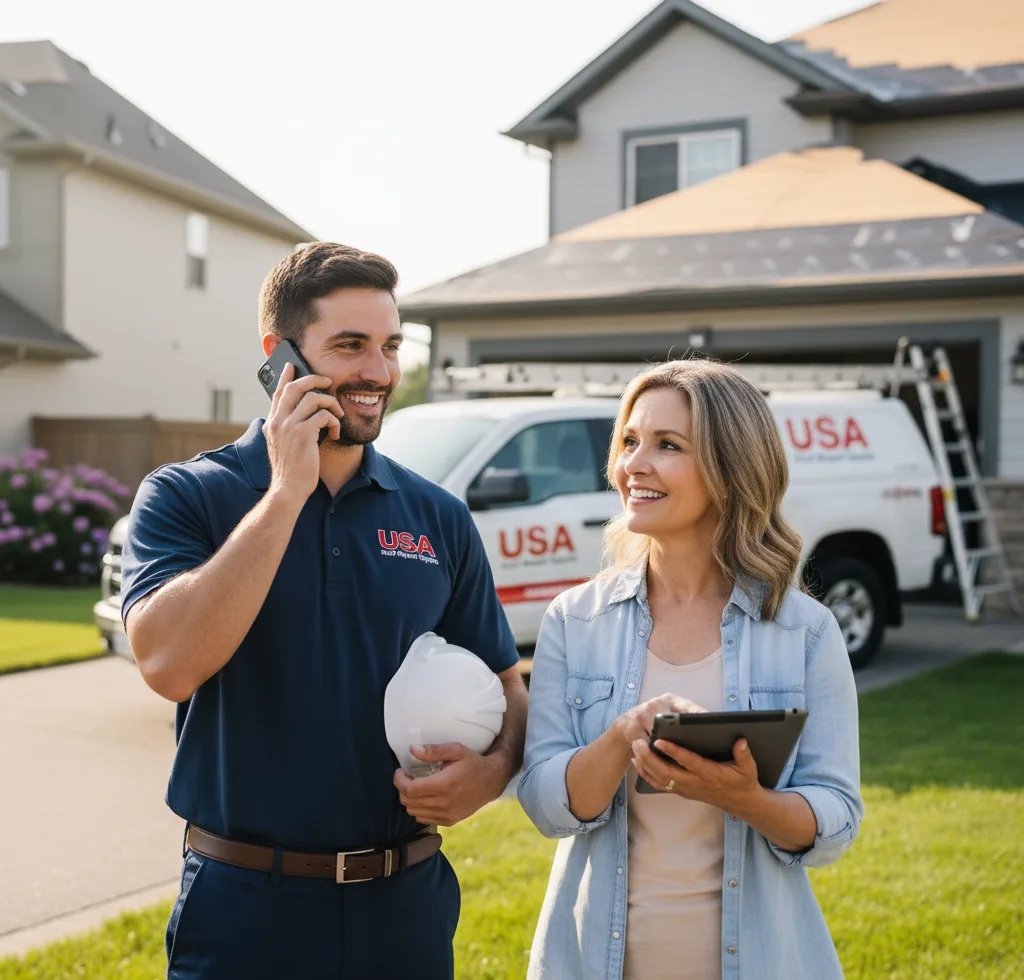 USA Roof Repair Experts customer support in Toledo